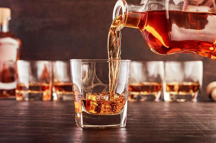 Glass of Scotch Whiskey